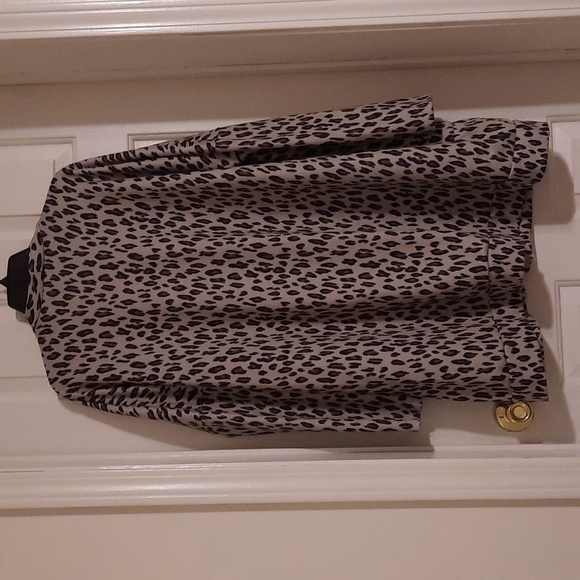 Leopard print 🐆 amaryllis 2x jacket tunic oversize Cardigan - Picture 7 of 7